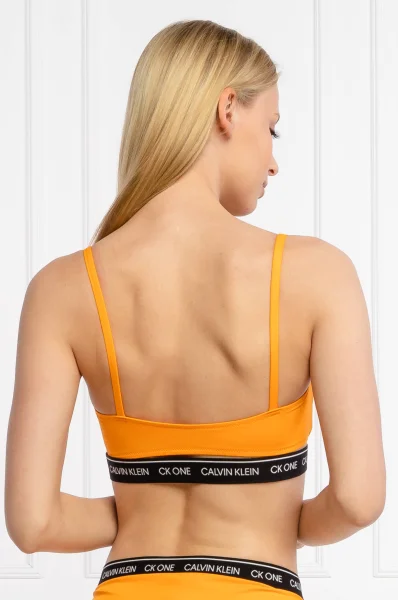 Bikini zgornji del Calvin Klein Swimwear 	oranžna	